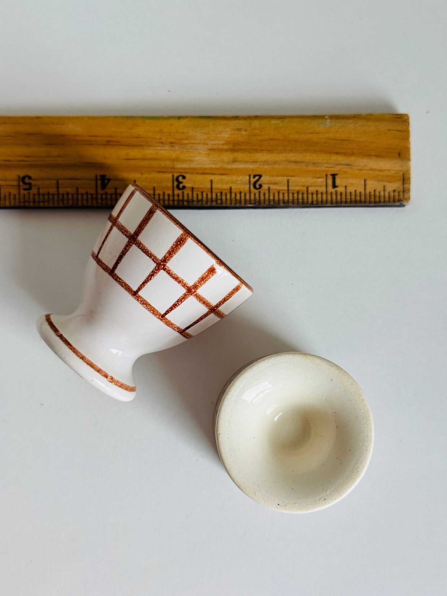 Classic French Ceramic Egg Cups (set of 2)