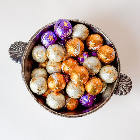 Small Vintage French Silver Bowl With Handles