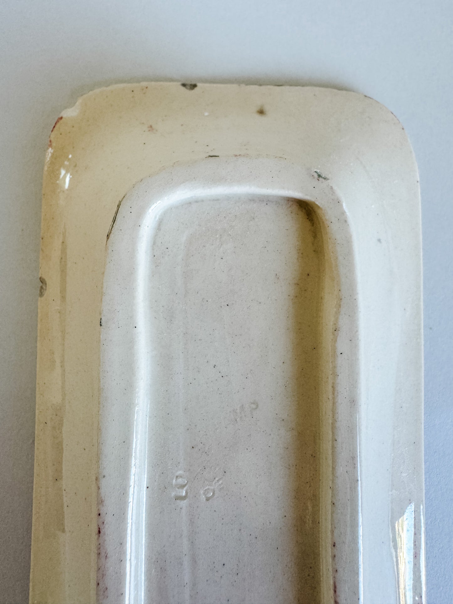 Large Ceramic French Soap Dish