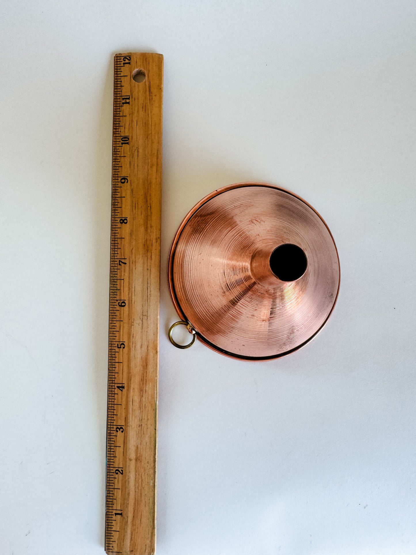 Viintage Copper Funnel