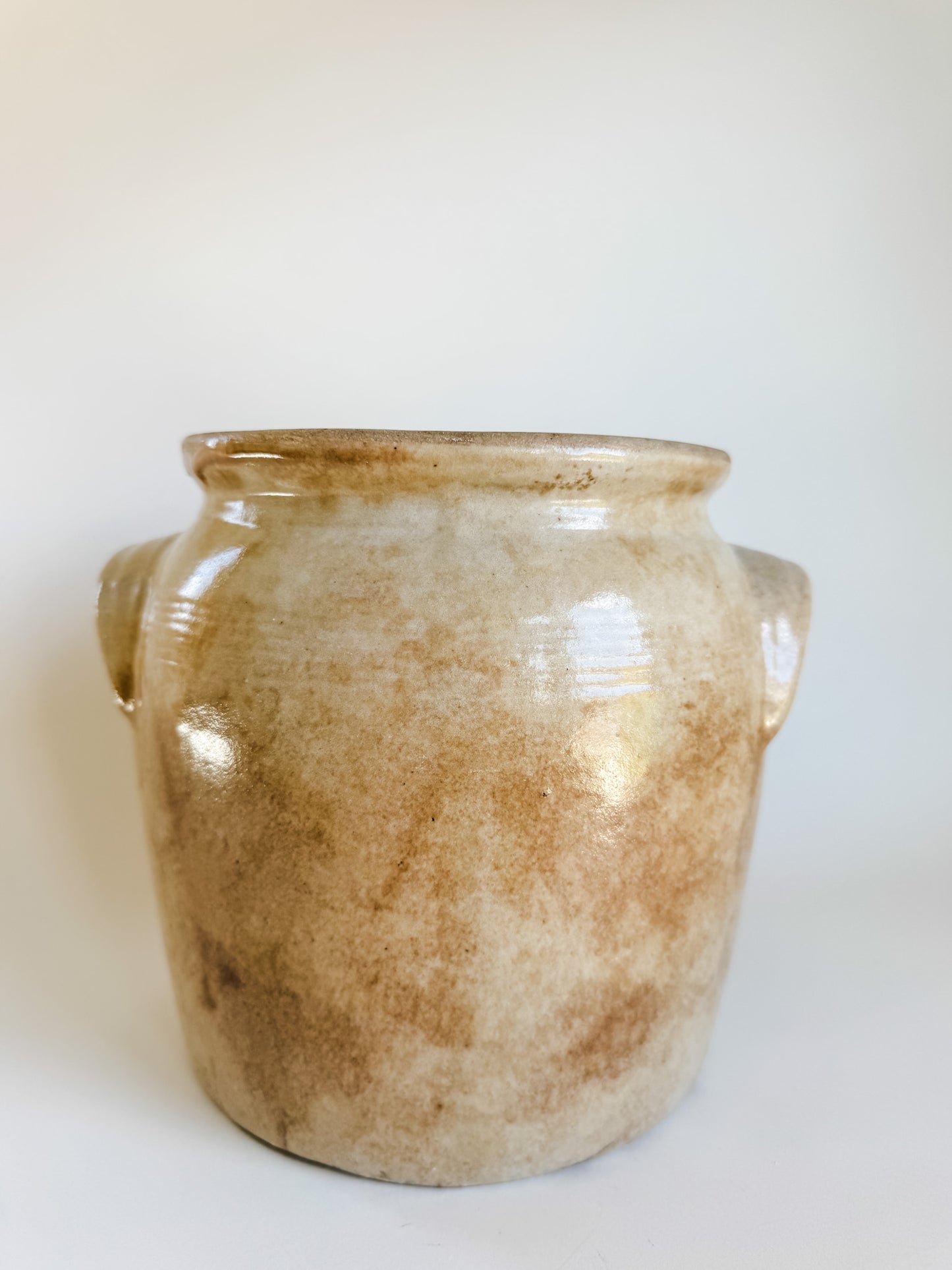 Large Vintage French Crock