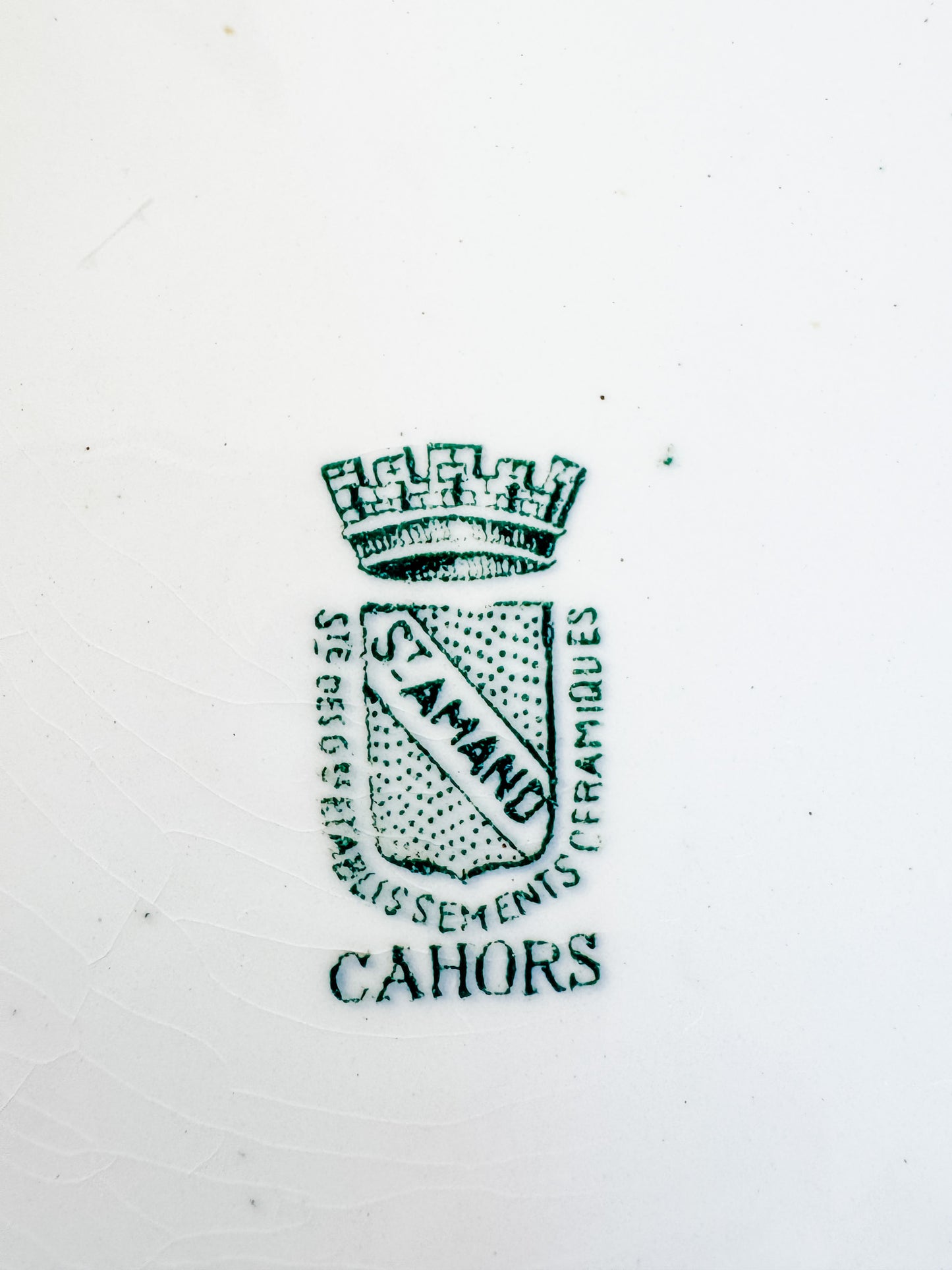 St. Amand Cahors Ceramic Flat Plates (set of 4)