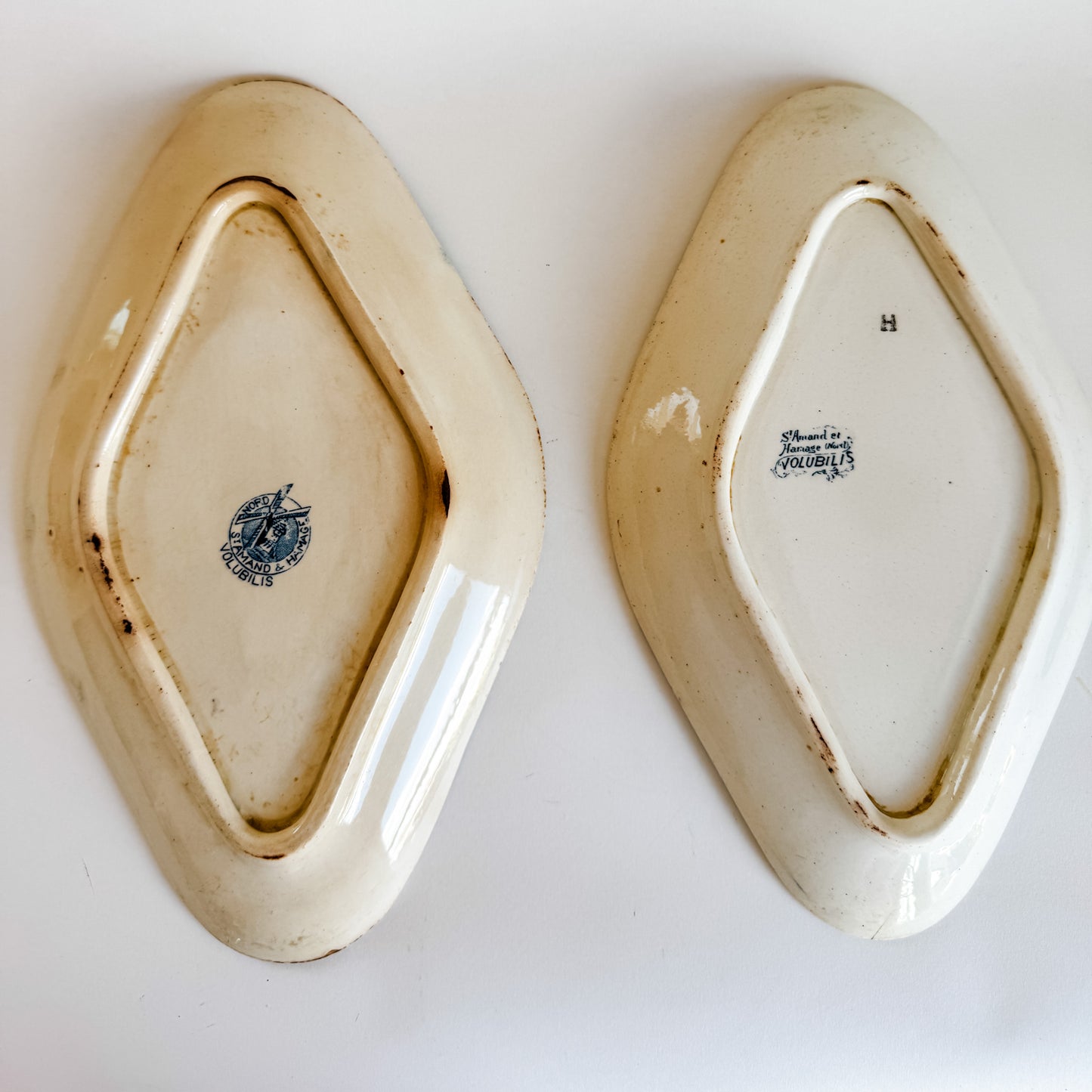 St. Amand et Nord Volubilis Transferware Oval Dish (sold individually)