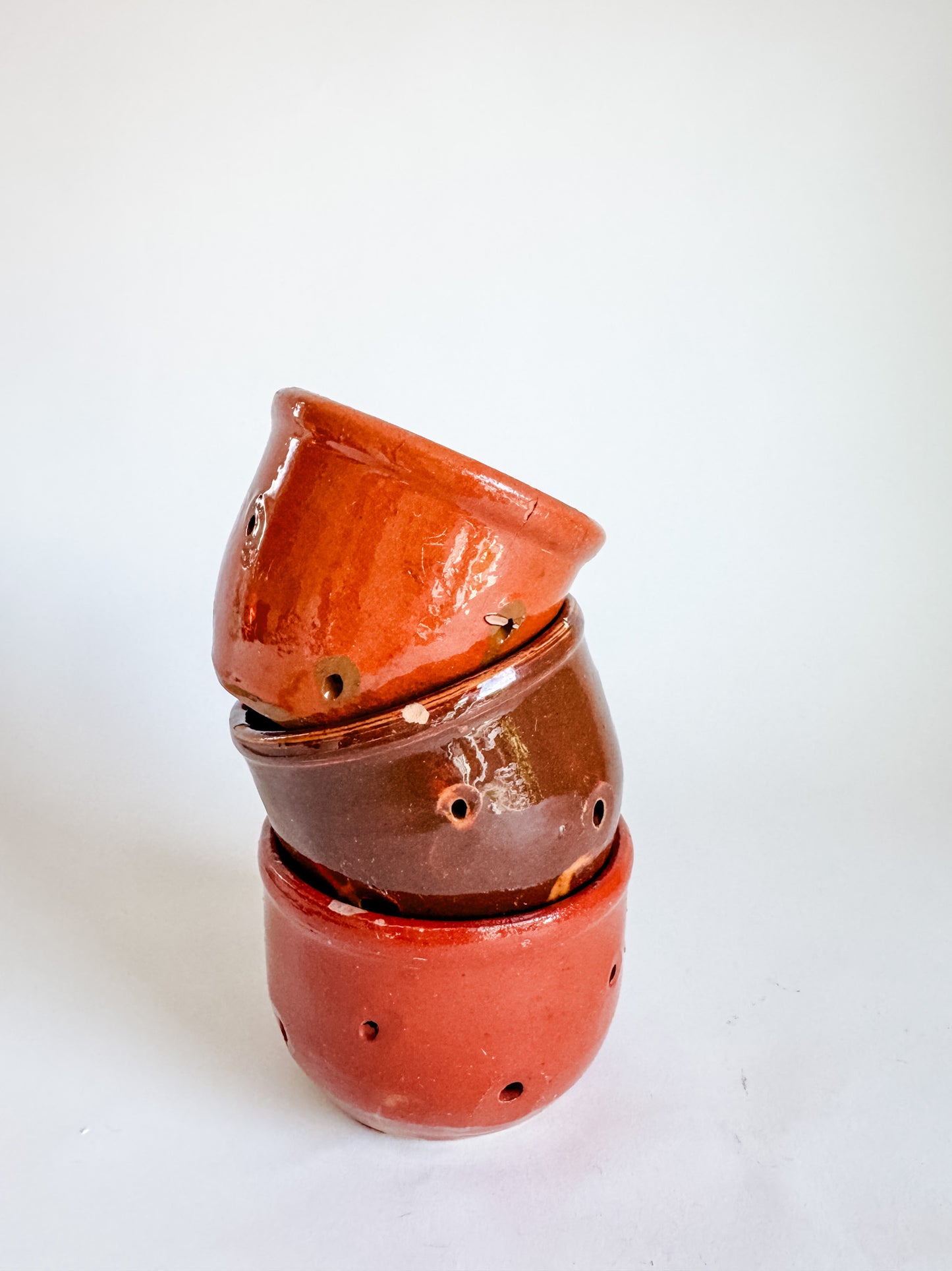 Small Vintage French Cheese Molds (sold individually)
