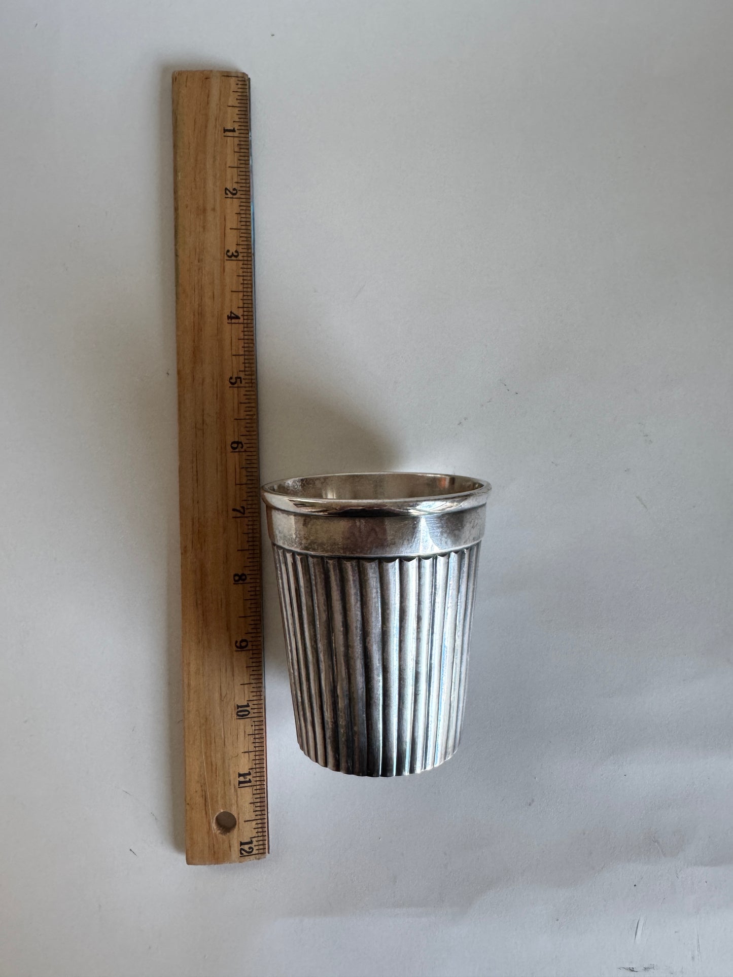 Silver Cup Stamped Lenôtre on the Bottom