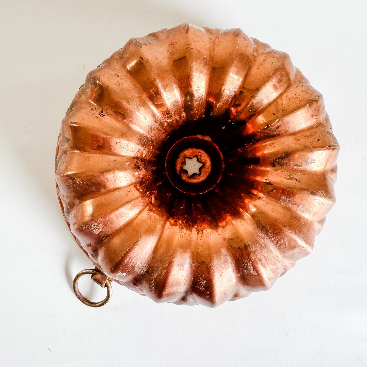 Large Vintage French Copper Mold