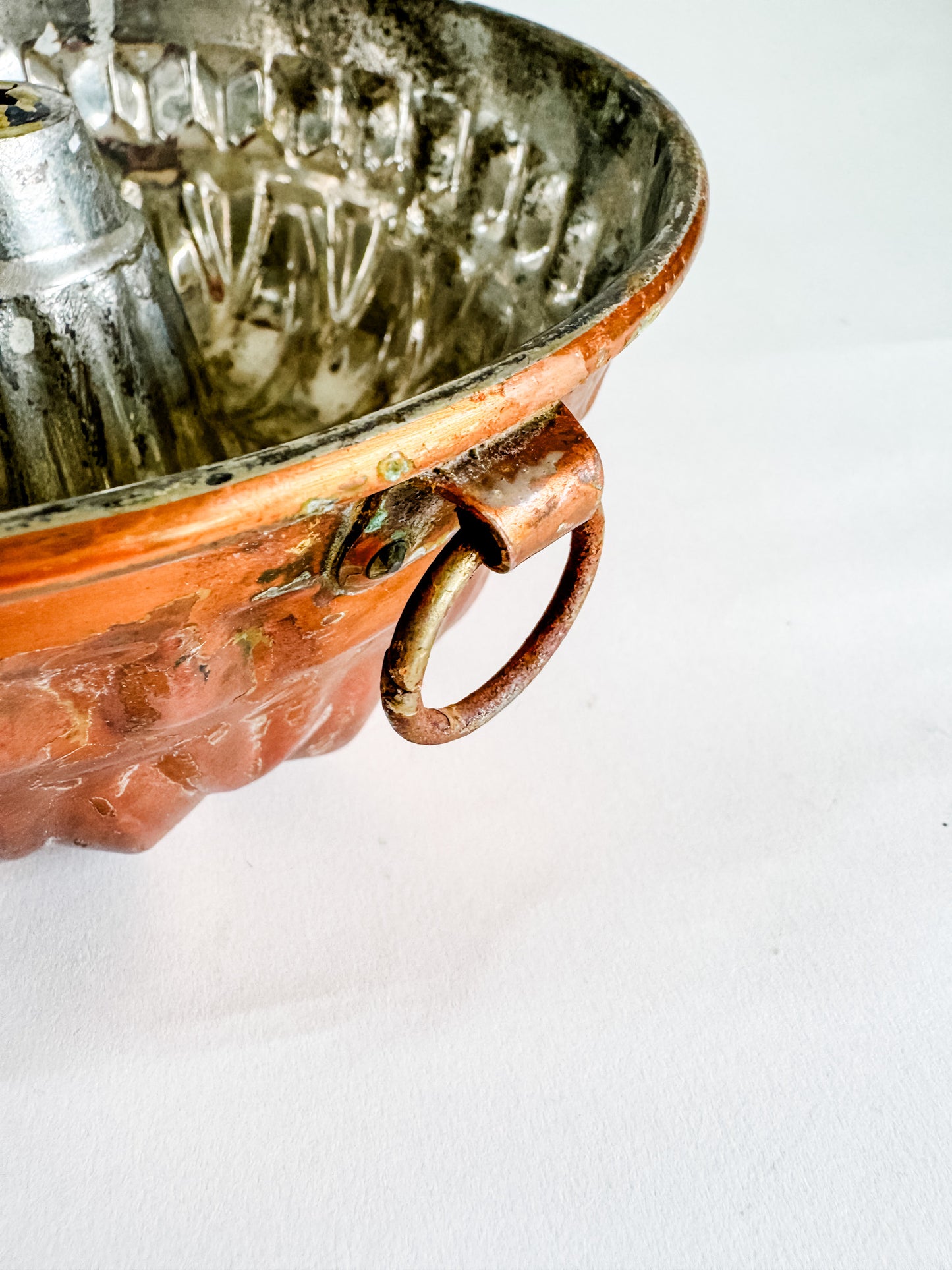 Large Vintage French Copper Mold