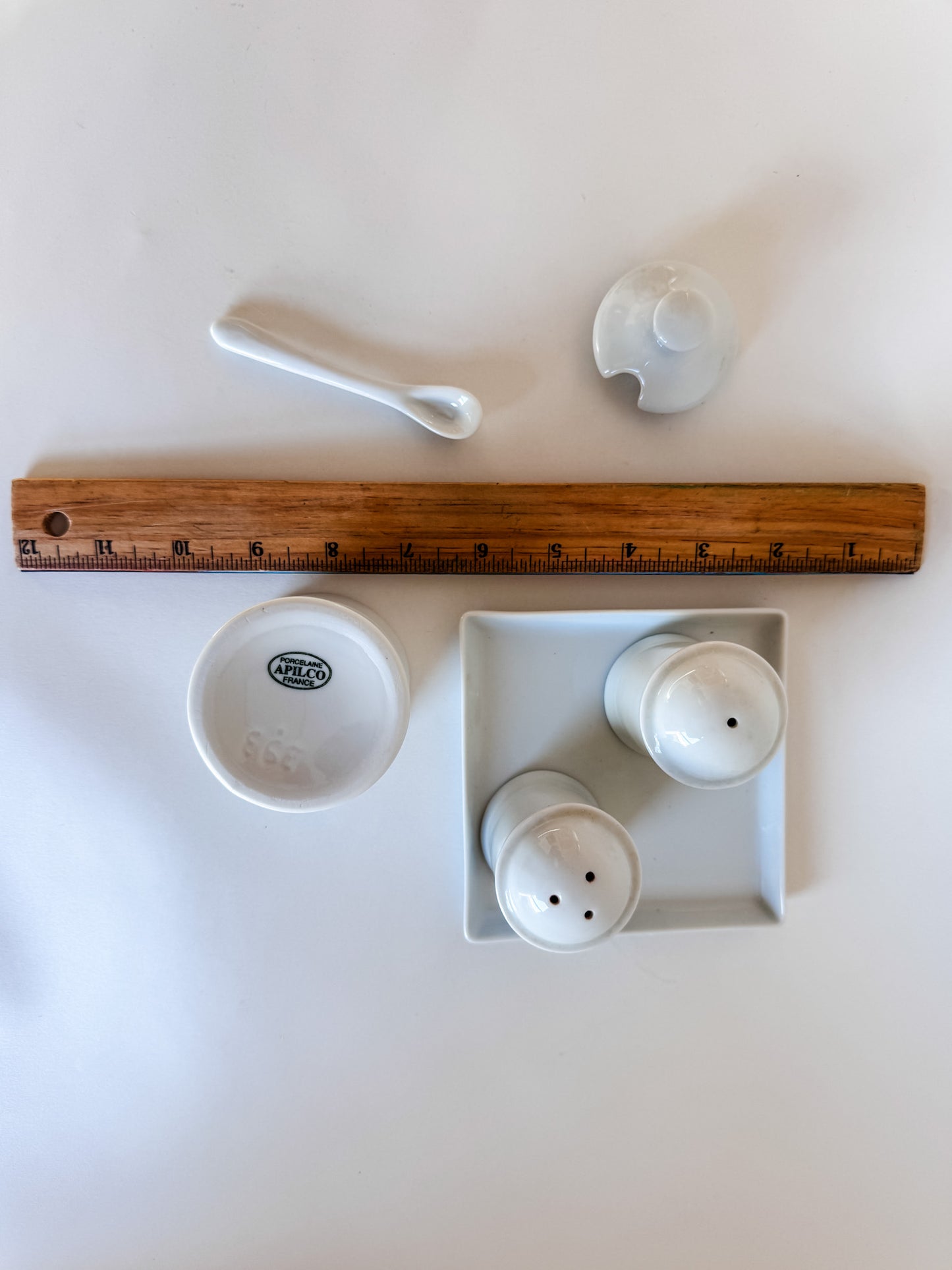 Classic Apilco Jam, Salt, and Pepper Set