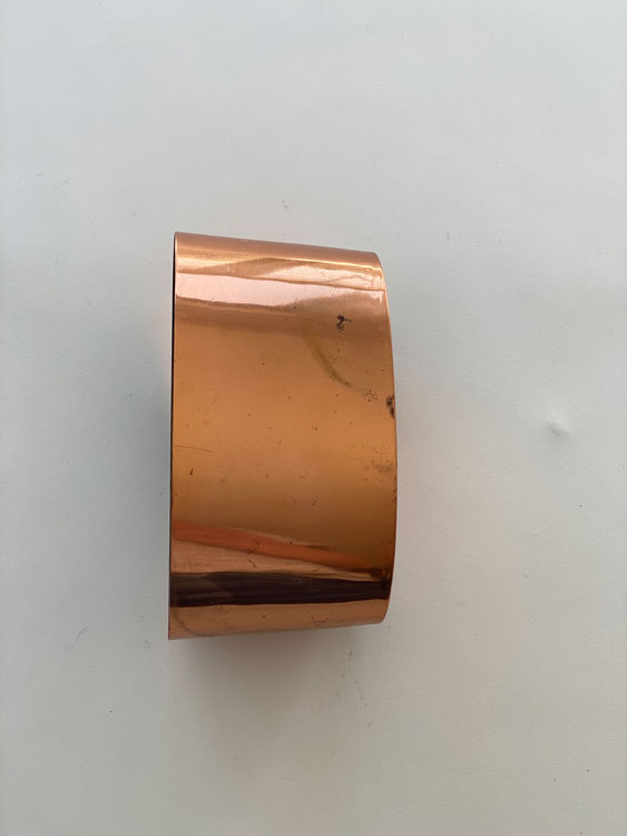 Oval Copper Caddy