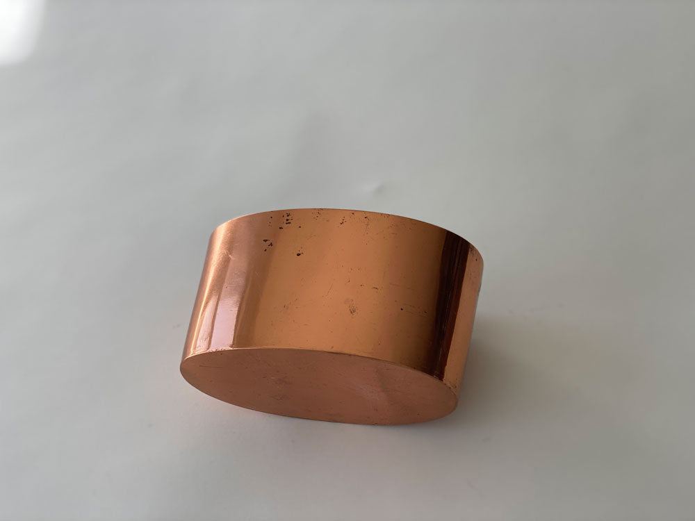 Oval Copper Caddy