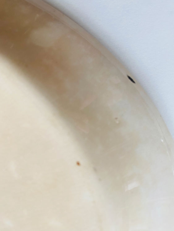 Oval Ironstone Crown Platter