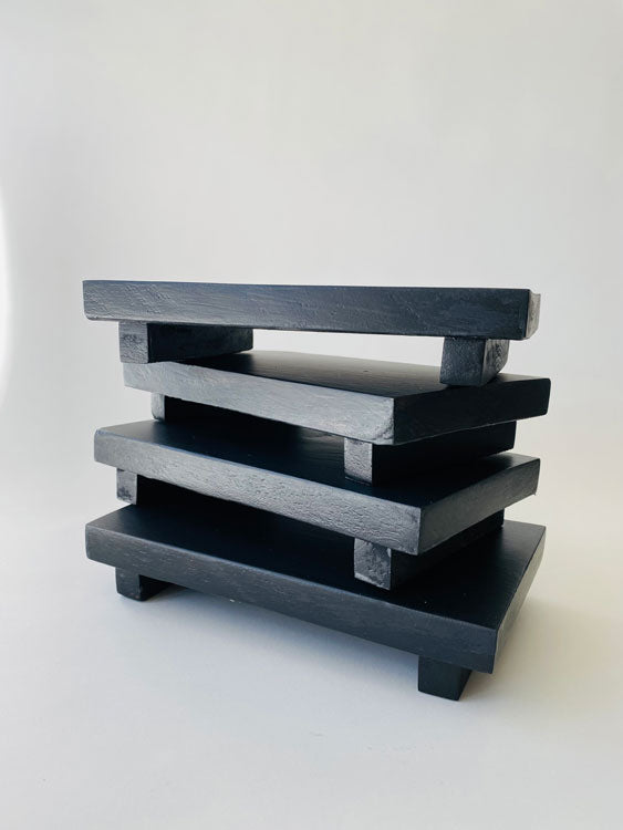 Wood Trivet - Black