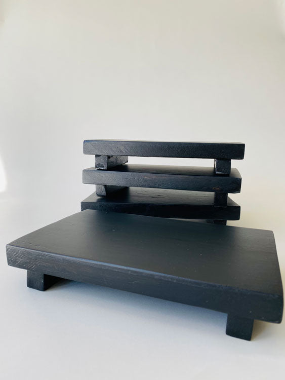 Wood Trivet - Black