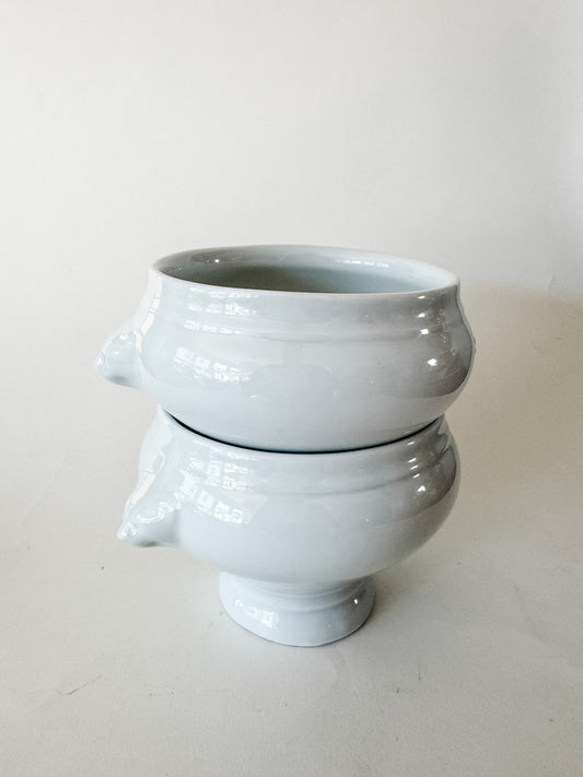 Set of 2 Traditional French Onion Soup Bowls