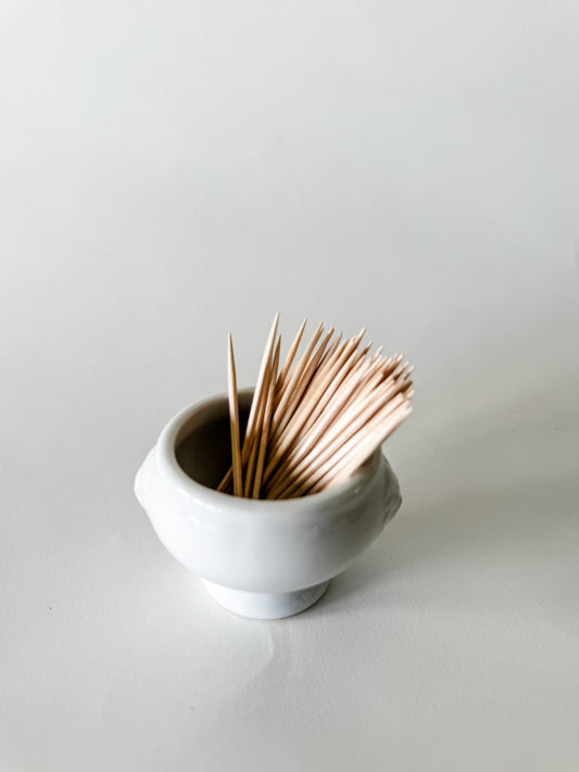 Mini Porcelain Lyon Head Pot