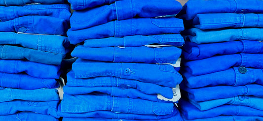 French Blue Chore Coats