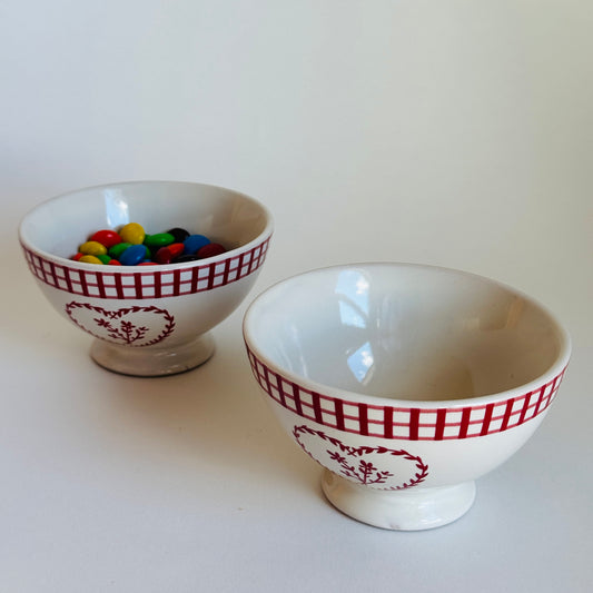 Small French Café au Lait Bowls (set of 2)
