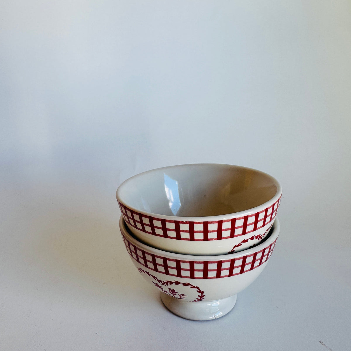 Small French Café au Lait Bowls (set of 2)