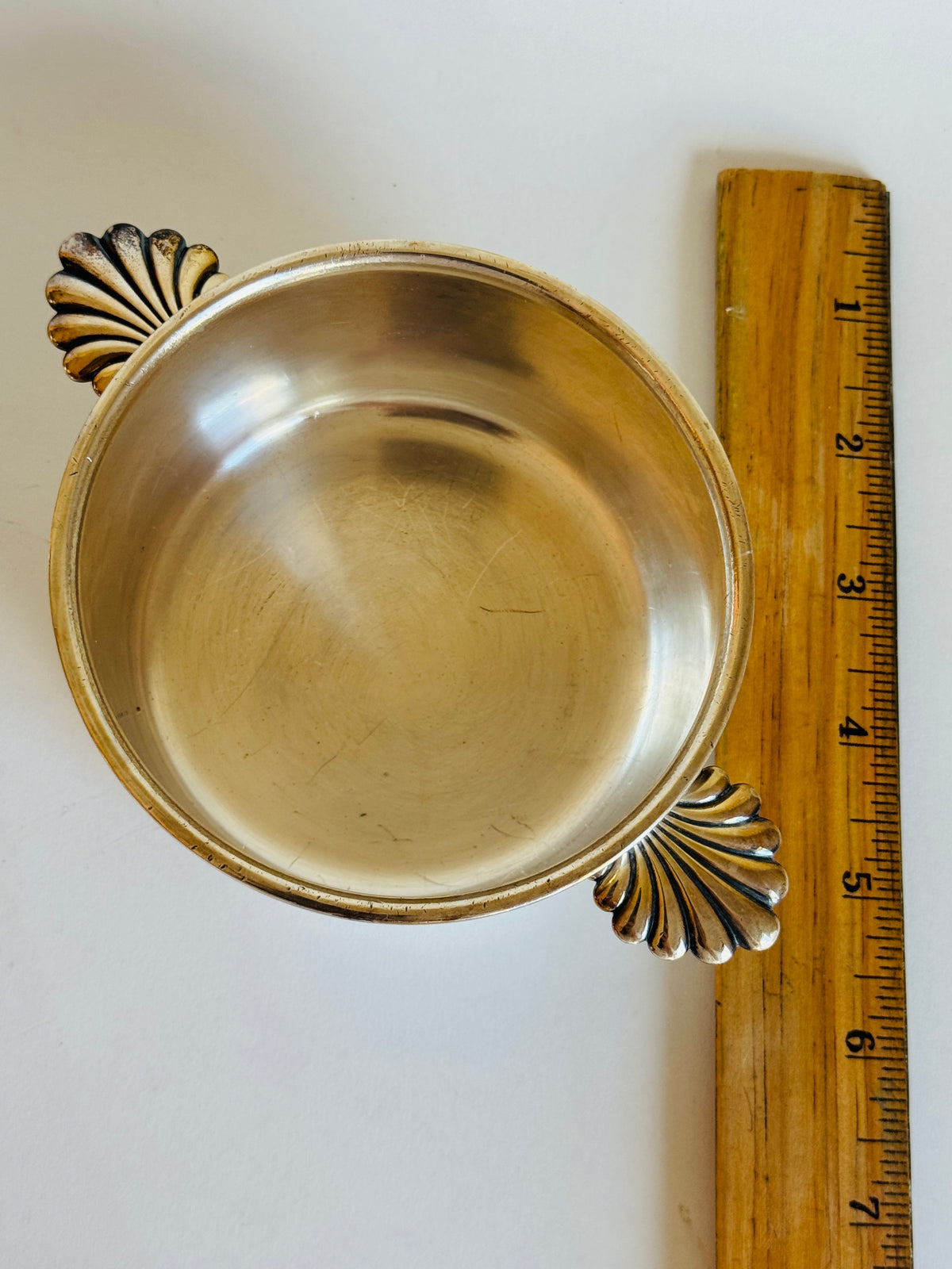 Vintage French Silverplate Two-Handled Bowls (sold individually)