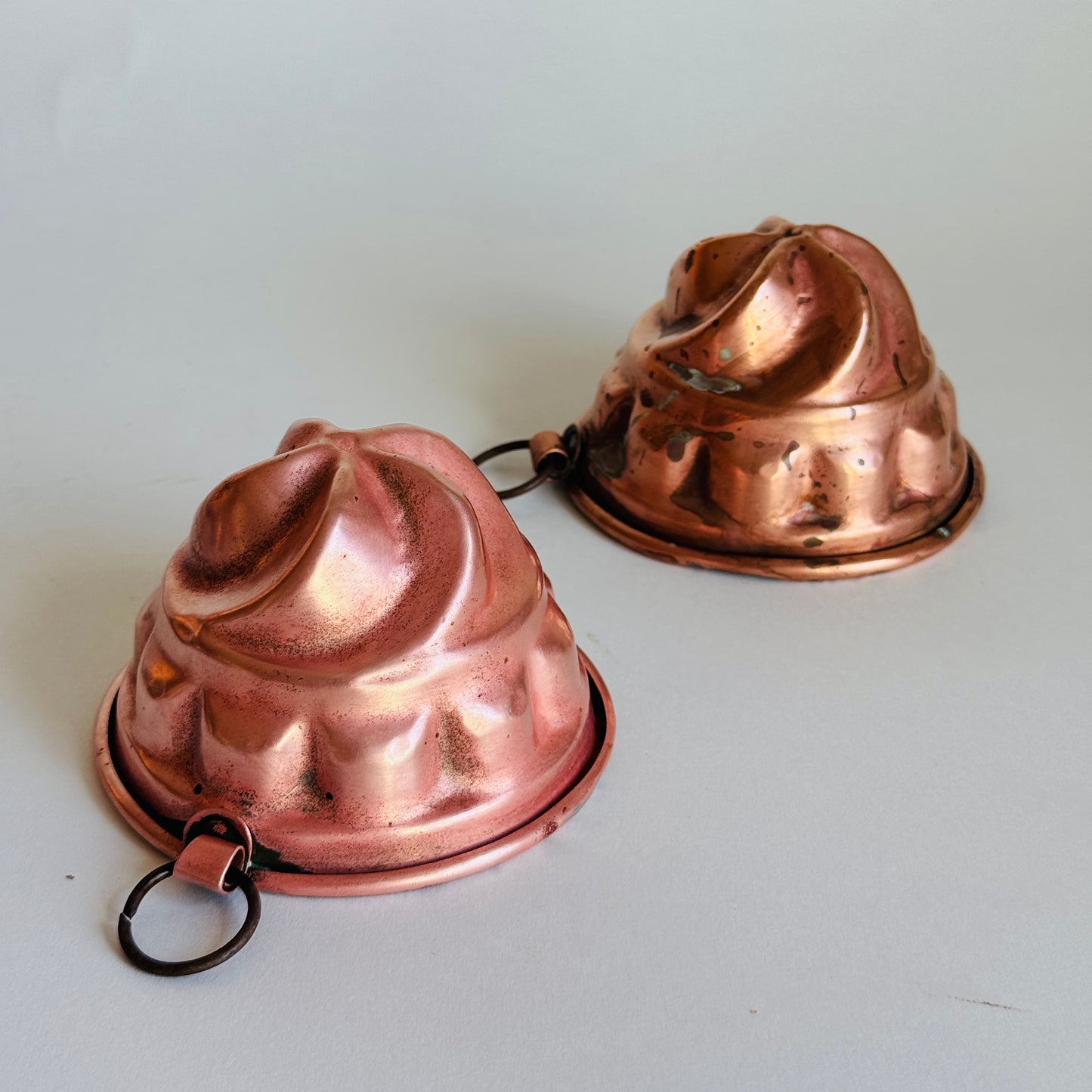Vintage French Copper Swirl Mold (sold individually)