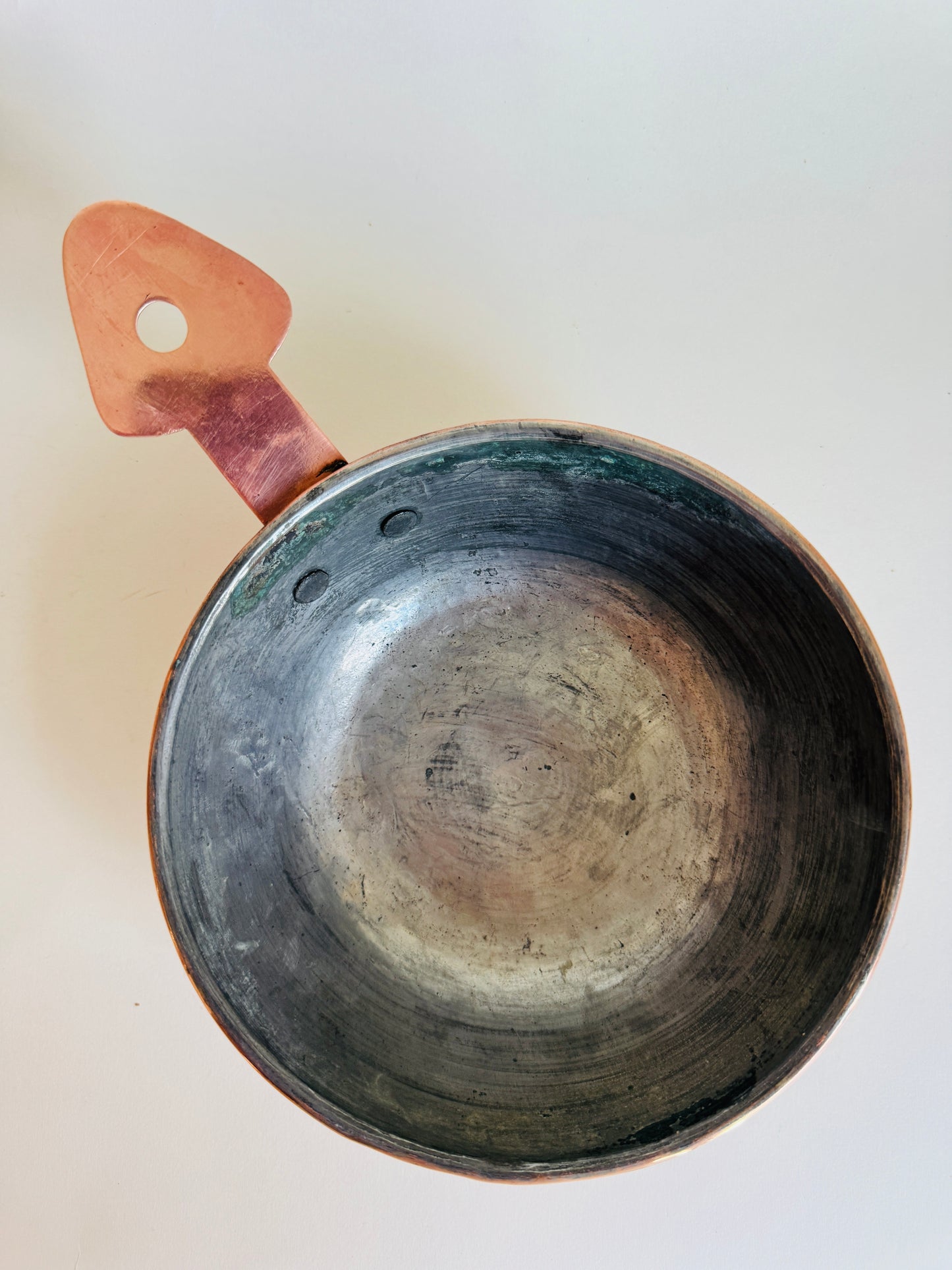 Vintage French Copper Sauté Pan
