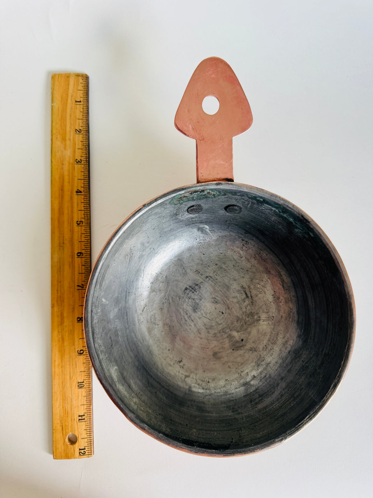Vintage French Copper Sauté Pan