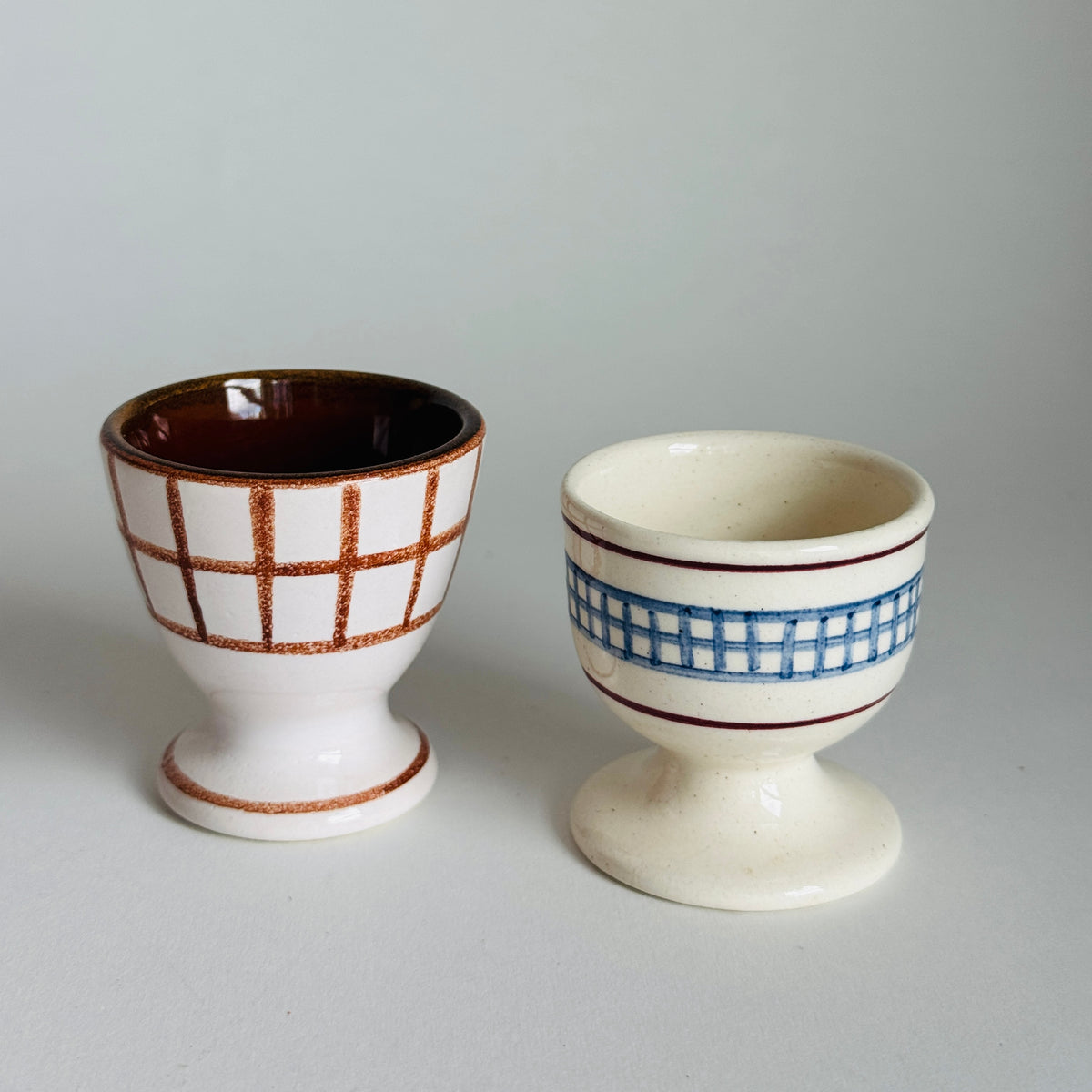 Classic French Ceramic Egg Cups (set of 2)