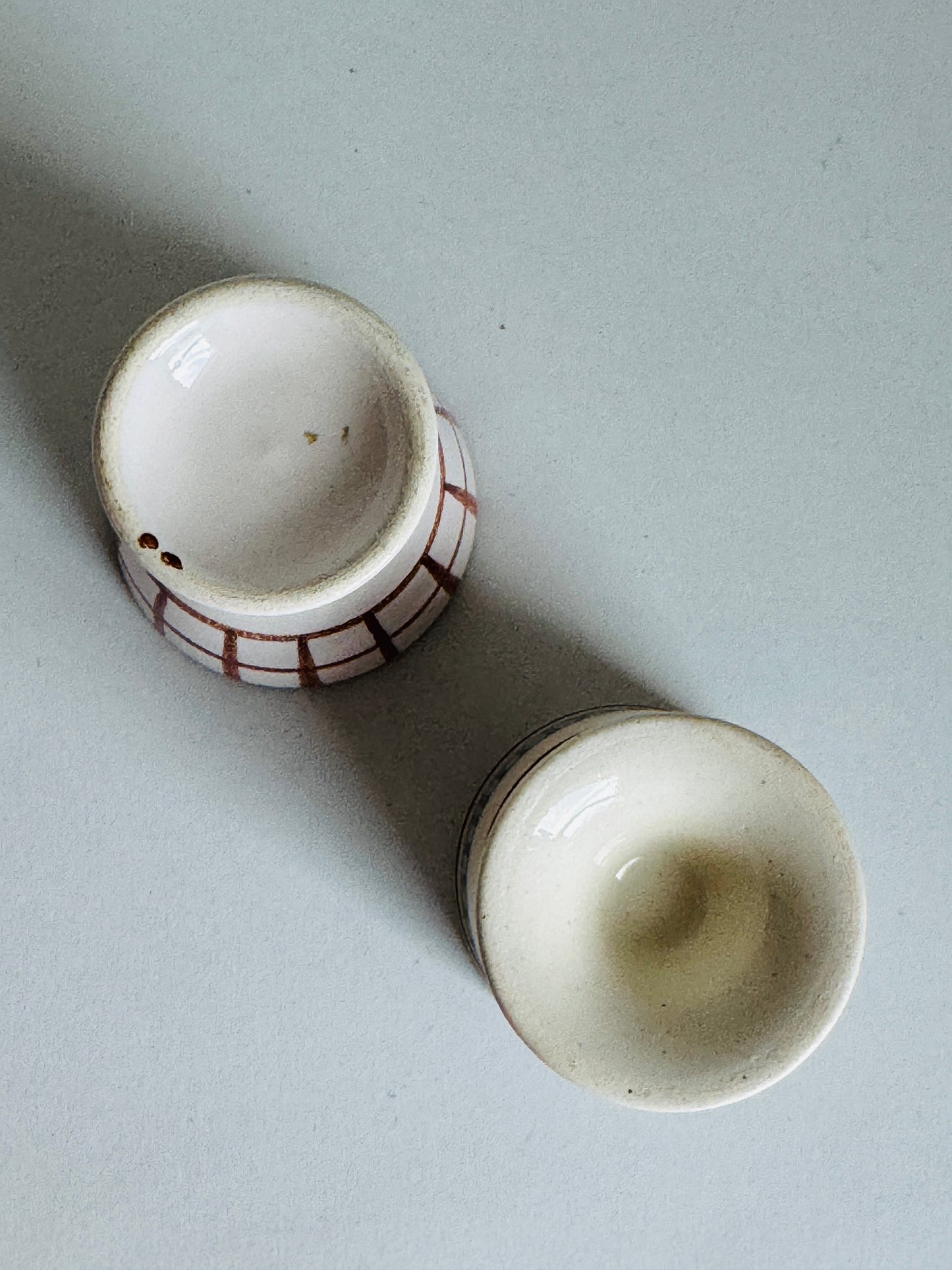 Classic French Ceramic Egg Cups (set of 2)
