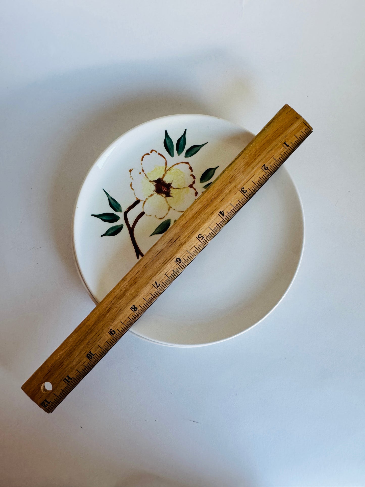 French "Fantaisie Continentale" Hand-Painted Plates (set of 4)