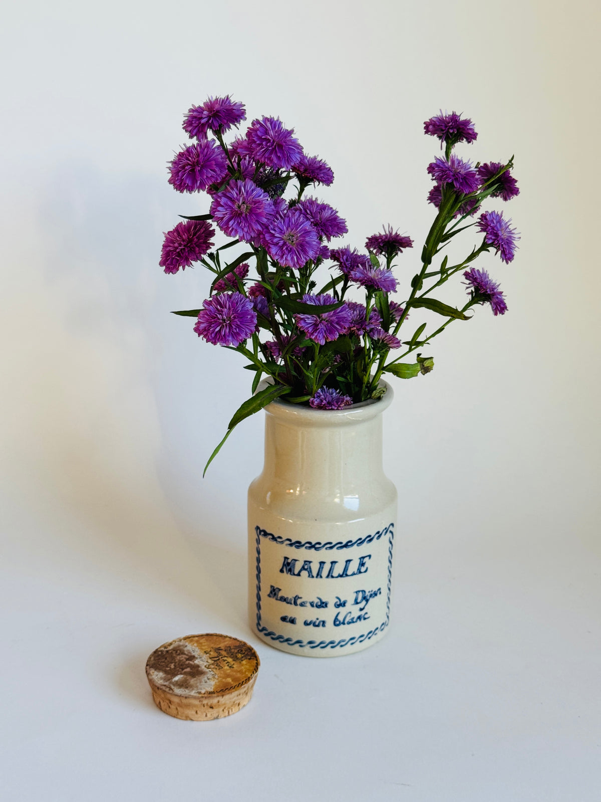 Large Maille "Moutarde de Dijon au Vin Blanc" Stoneware Crock