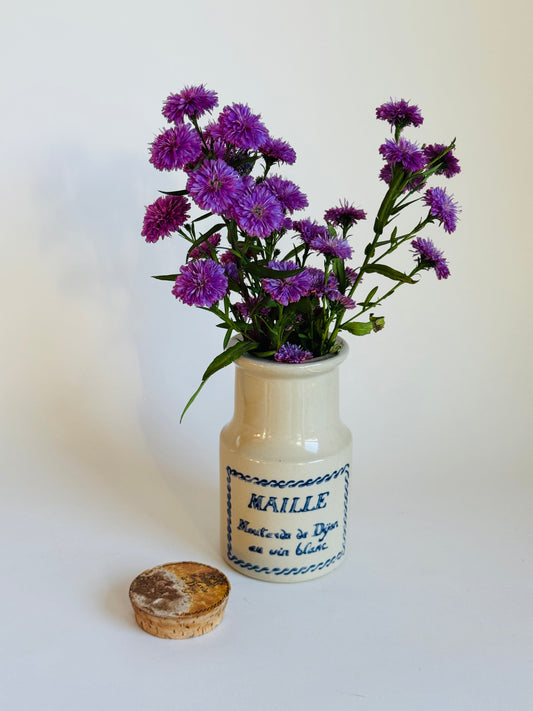 Large Maille "Moutarde de Dijon au Vin Blanc" Stoneware Crock