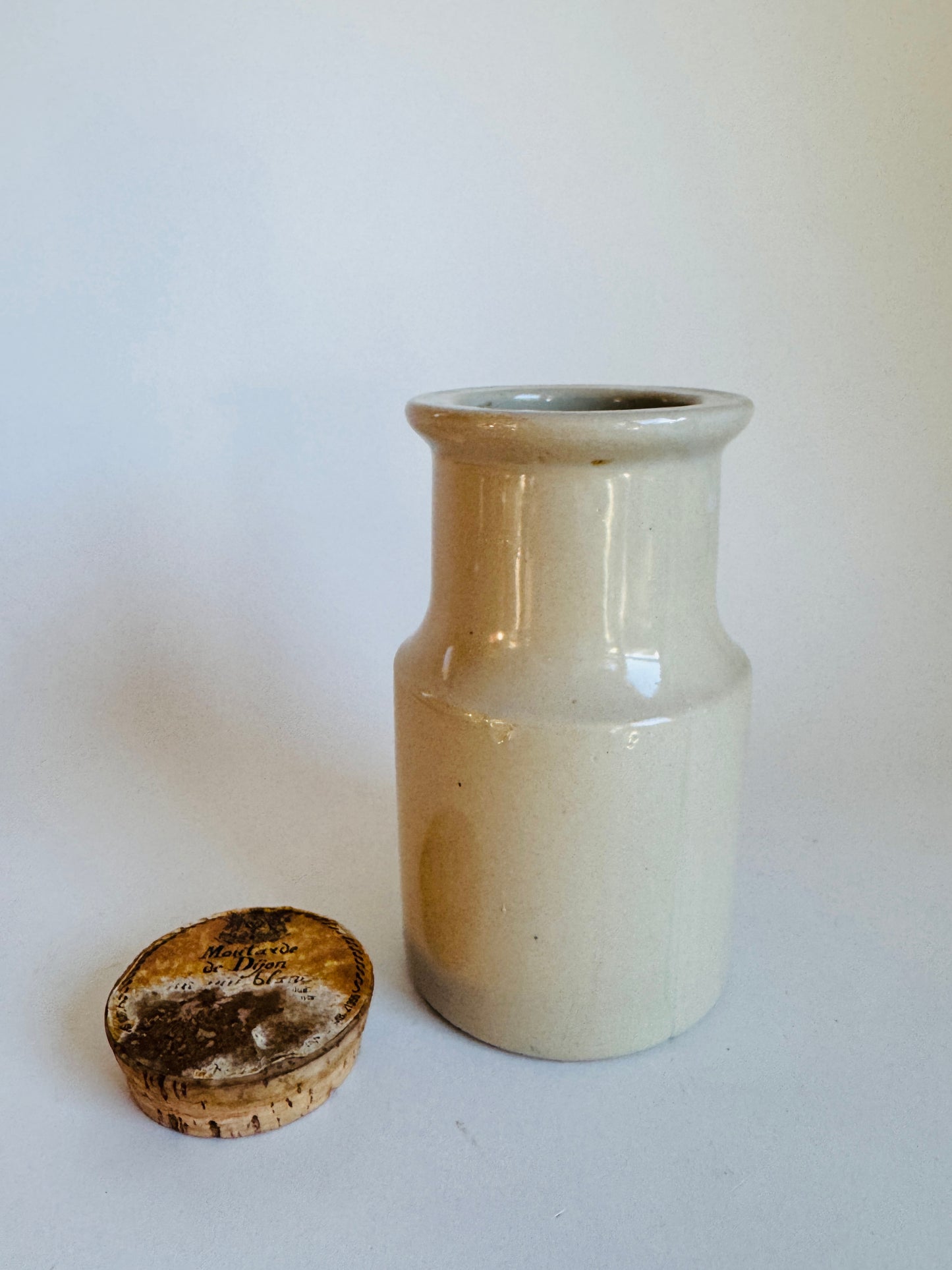 Large Maille "Moutarde de Dijon au Vin Blanc" Stoneware Crock