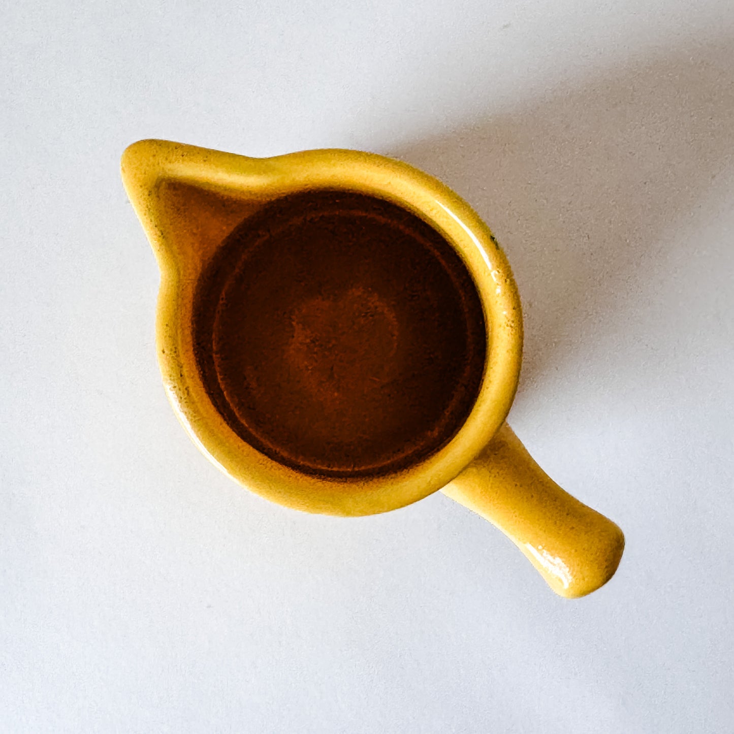 Small Yellow Pitcher/Creamer