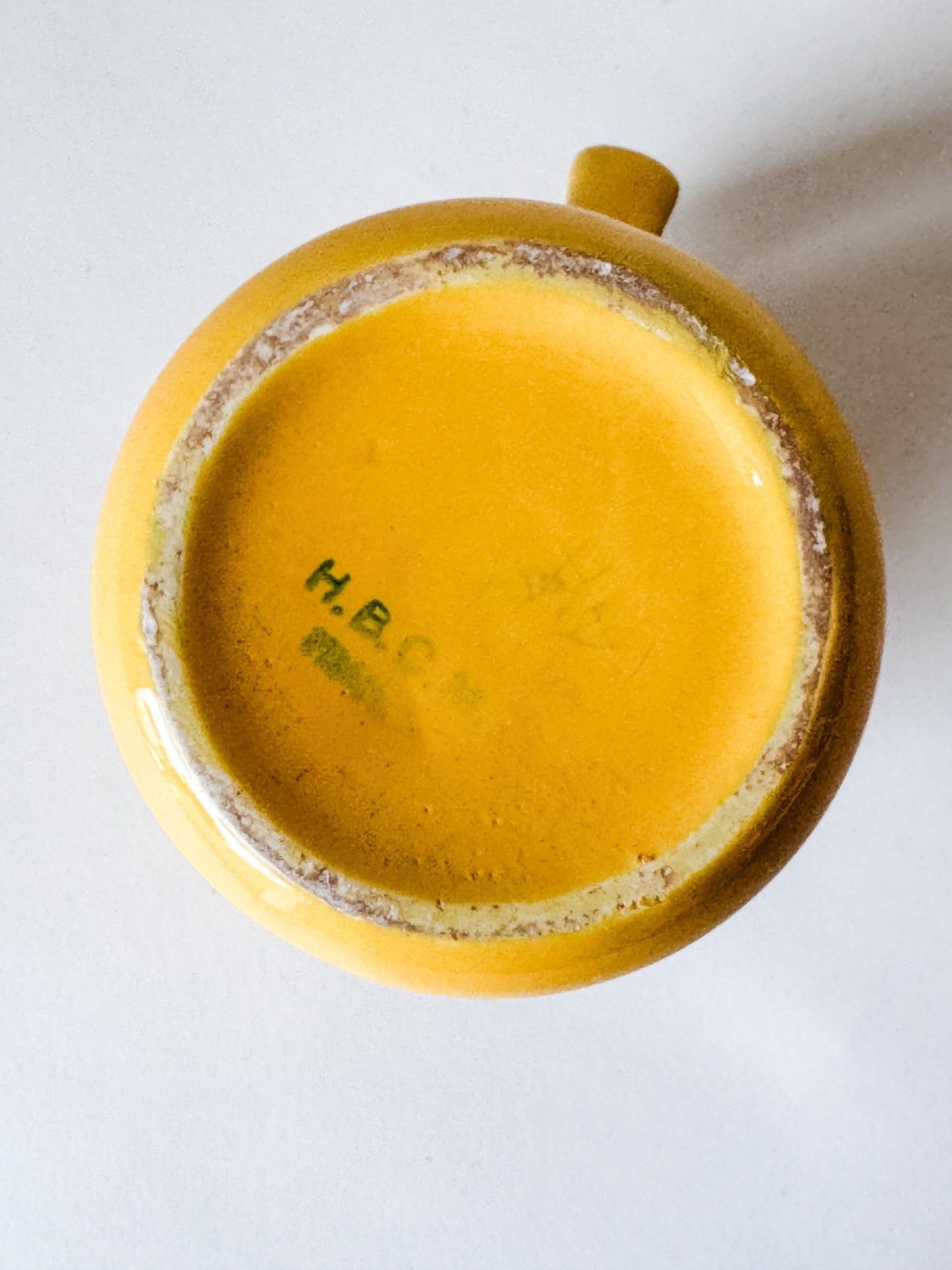 Small Yellow Pitcher/Creamer