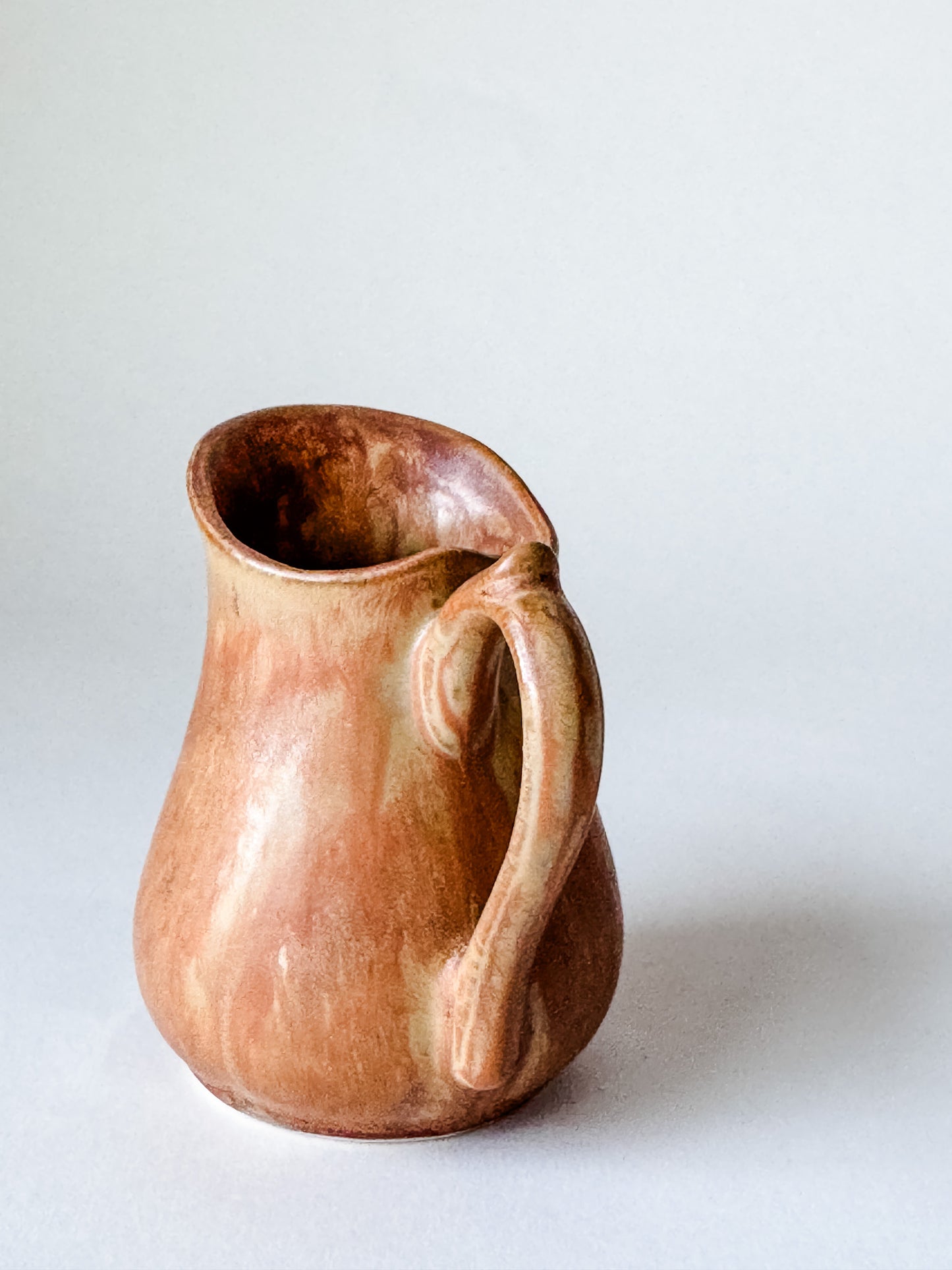 Petite Brown Creamer/Pitcher