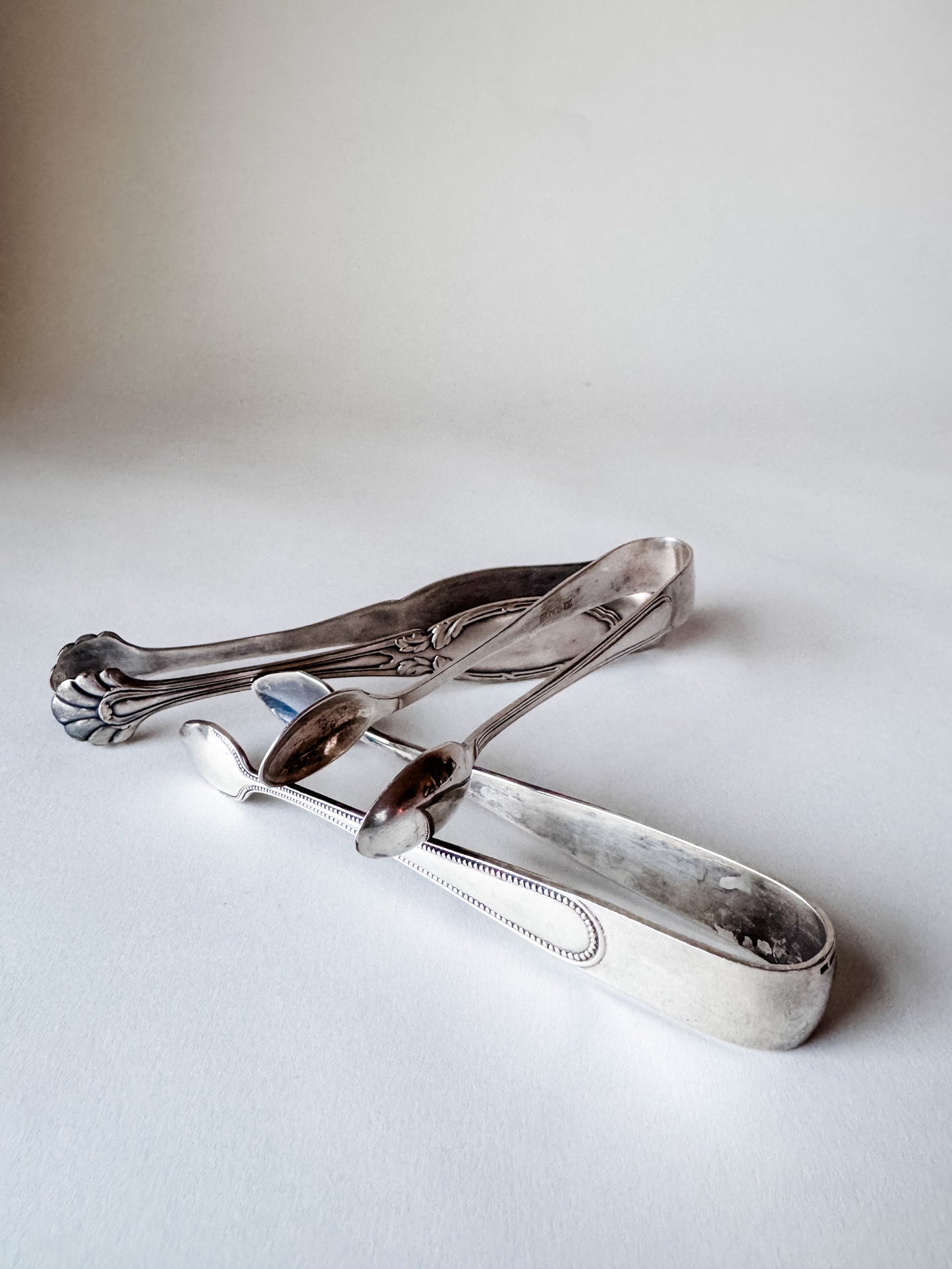 Vintage French Sugar Tongs (3 variations)