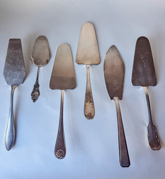 Vintage Frence Tart/Pastry/Cake Servers (6 variations)