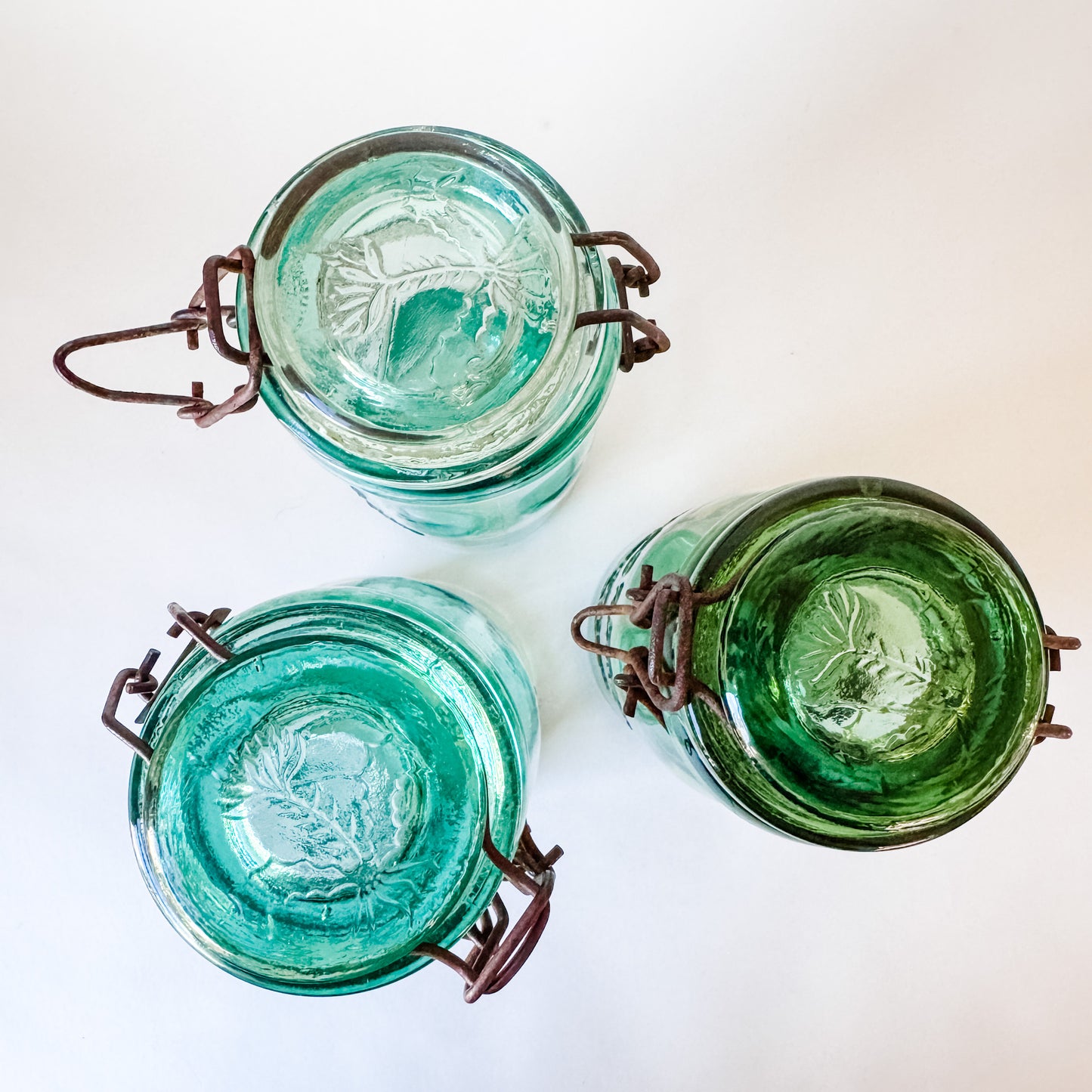 Vintage French La Lorraine Canning Jars With Lids (sold individually)