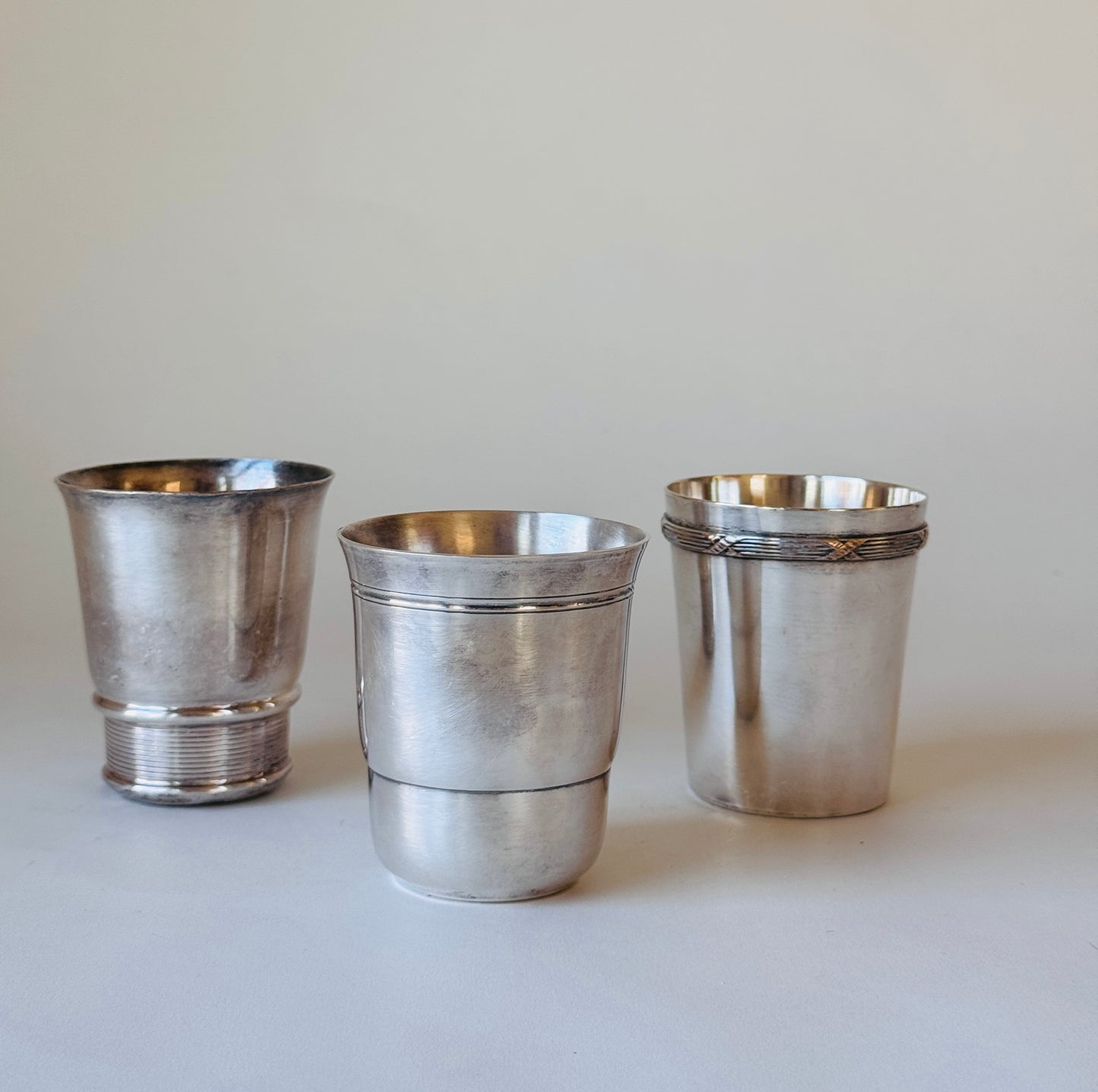 Silver Christening Cups (3 Variations)