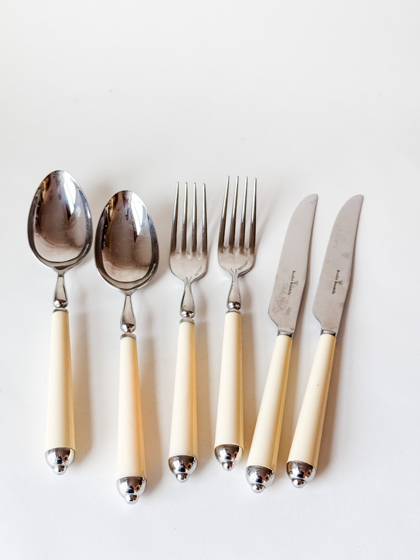 Mid-Centruy Bouillet Bourdelle Silverware (6 pieces)