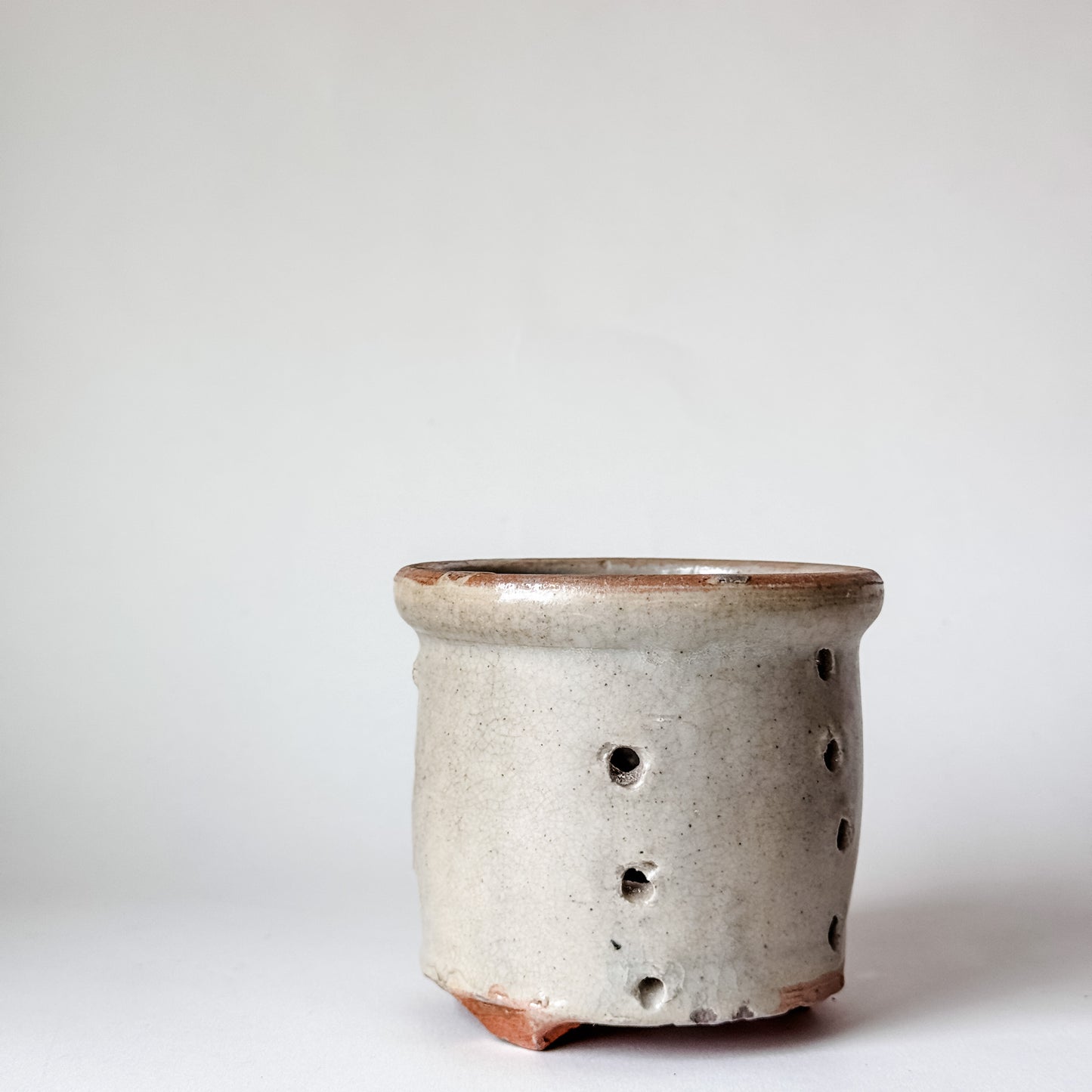 Vintage French Cheese Mold With Feet