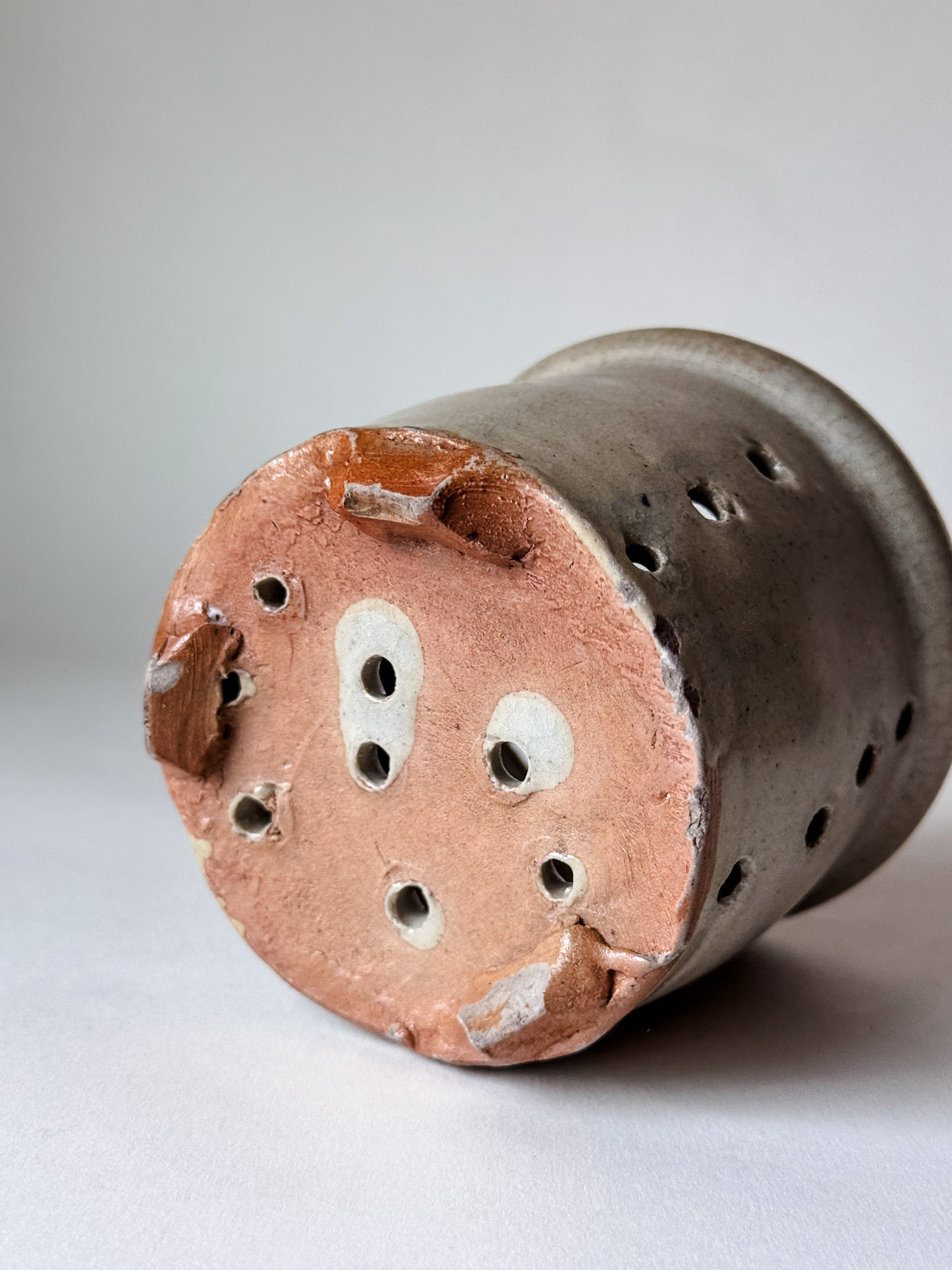 Vintage French Cheese Mold With Feet