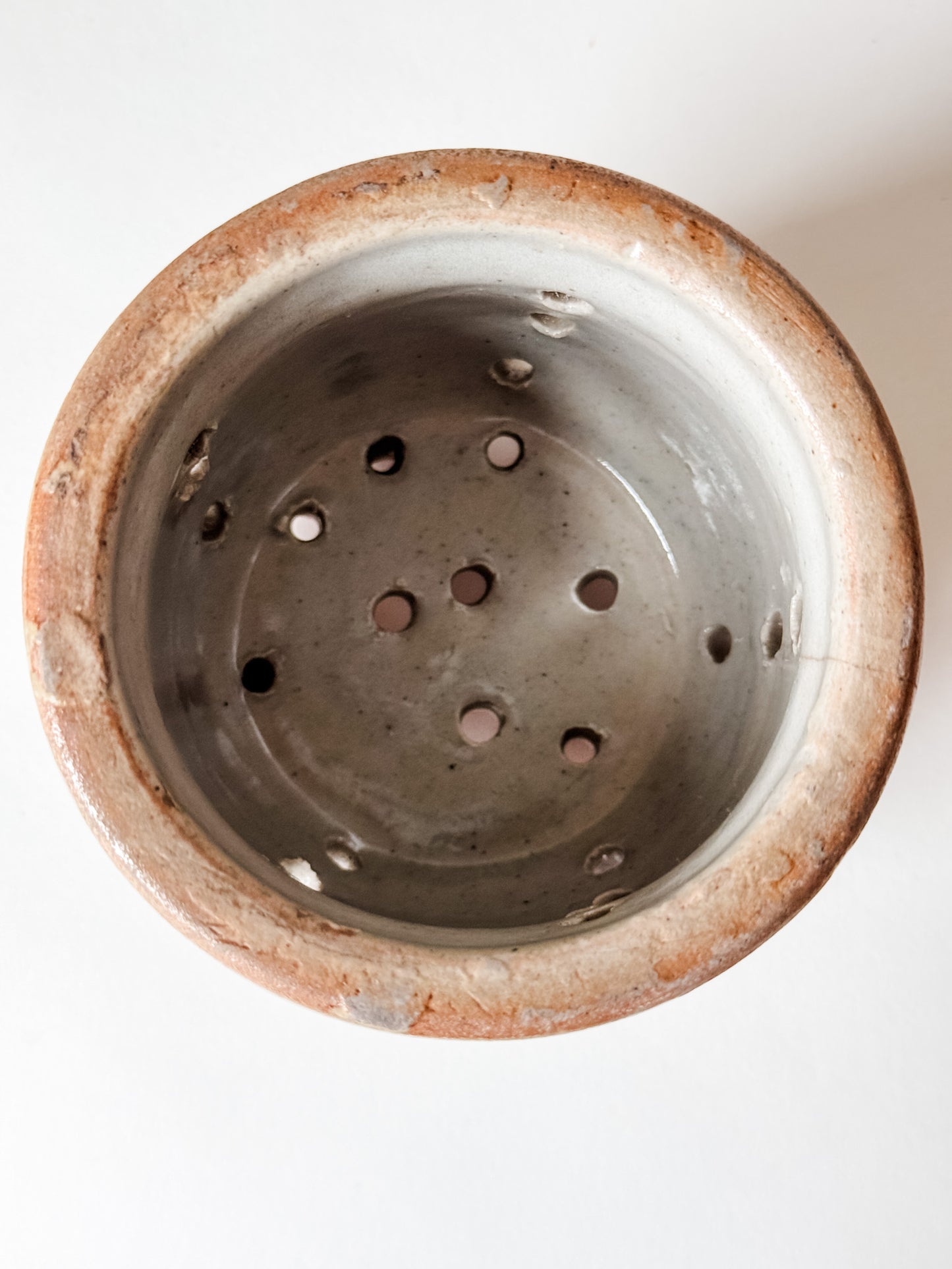 Vintage French Cheese Mold With Feet