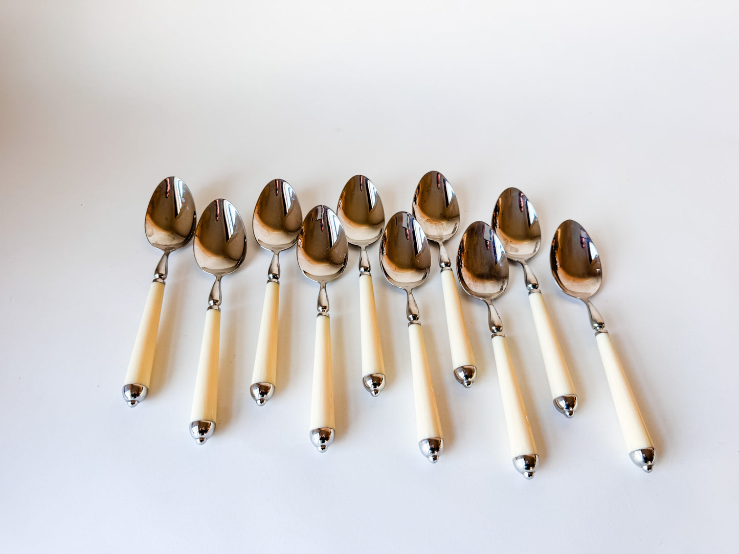 Mid-Centruy Bouillet Bourdelle Soup Spoons (set of 10)