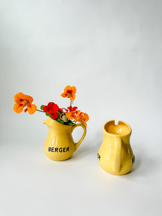 Small Yellow Berger Pitcher