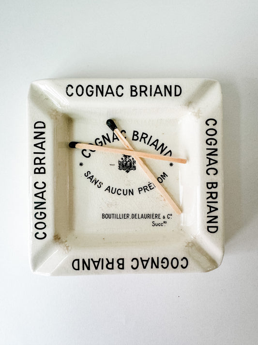 Cognac Briand Promotional Ashtray