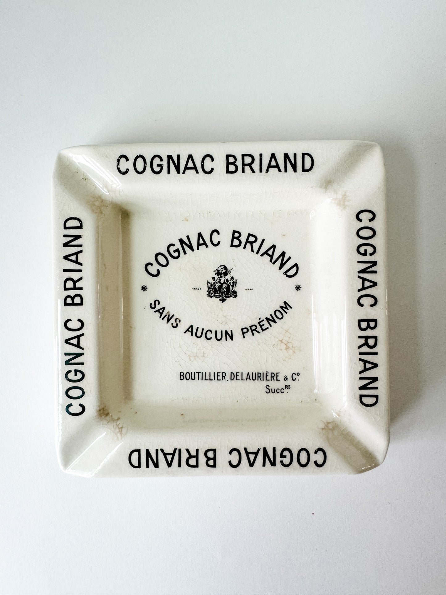 Cognac Briand Promotional Ashtray