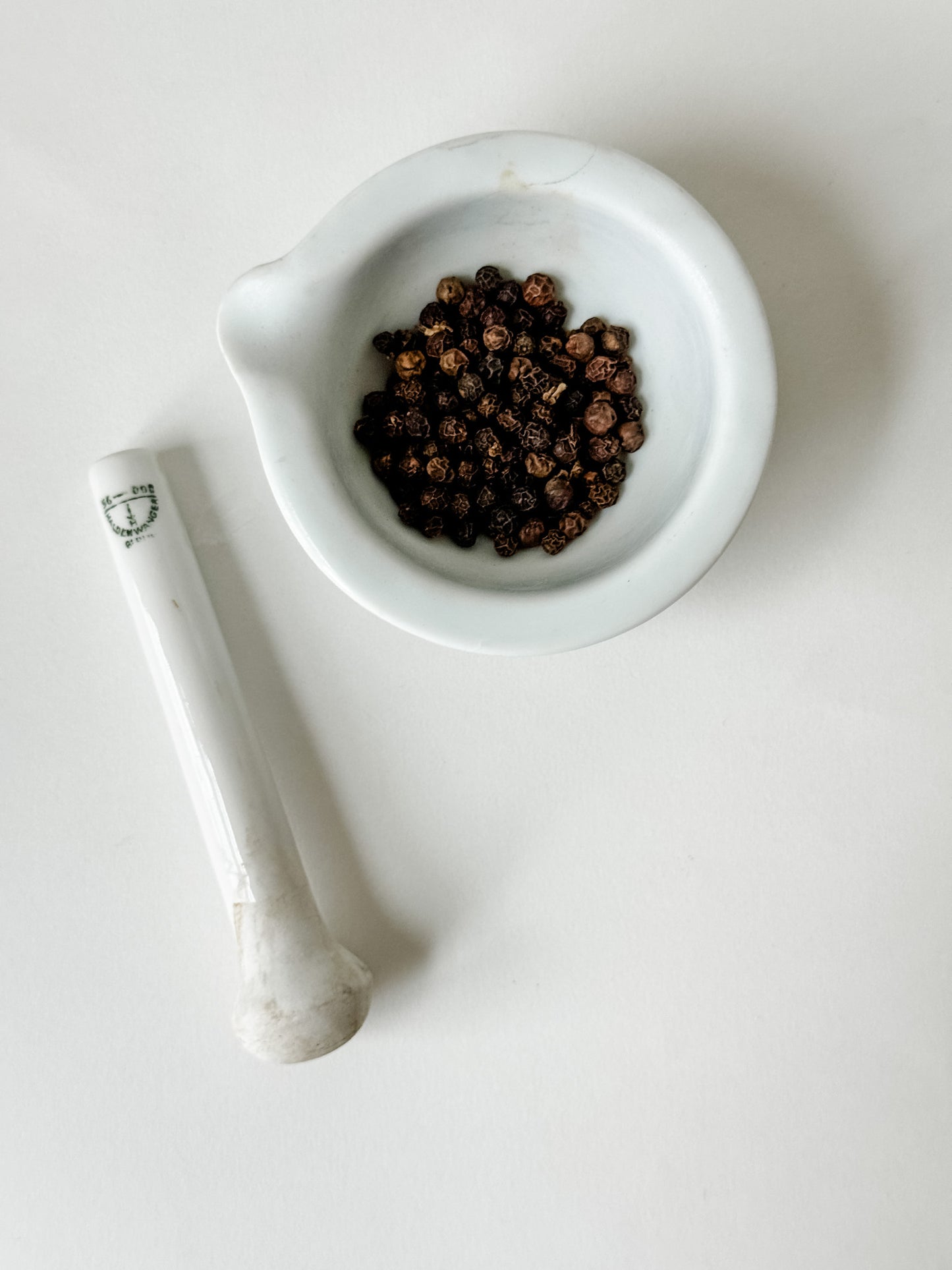 Ceramic French Mortar and Pestle