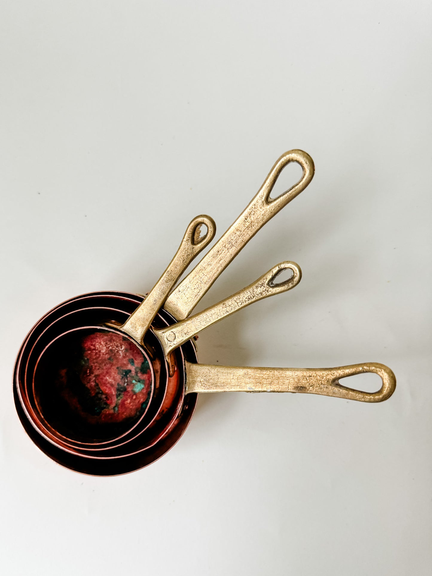 Mini Copper Pots (set of 4)