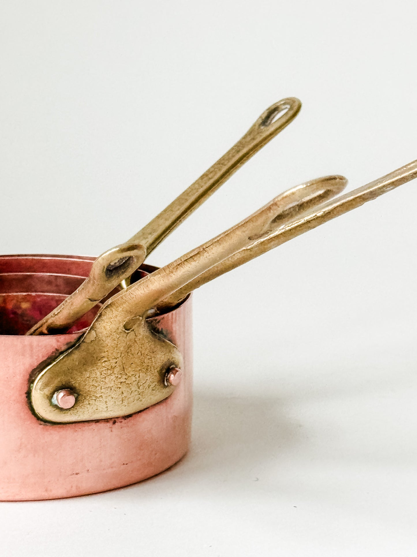 Mini Copper Pots (set of 4)